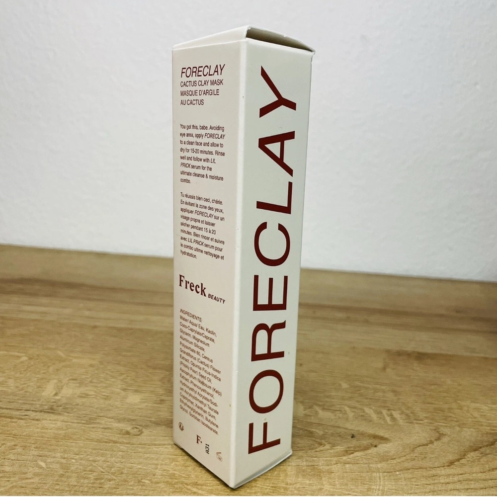 Freck Beauty FORECLAY Cactus Clay Mask 2.6 oz - Picture 3 of 6